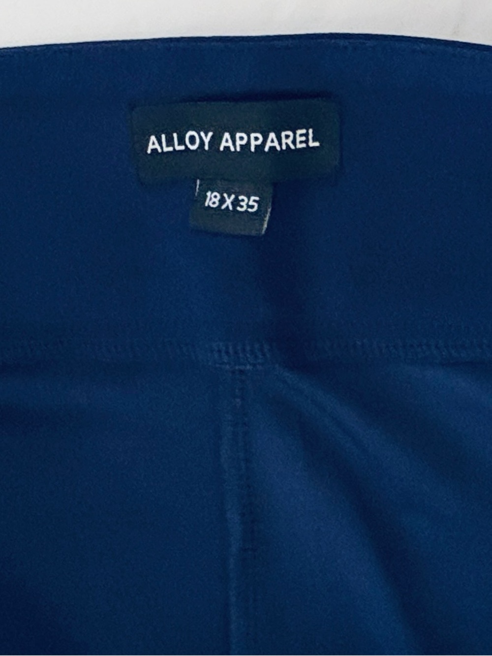 ALLOY APPARREL Staton Tall Flare Blue Pants Women’s 18 Long 18x35 Style #179894 - Picture 11 of 11